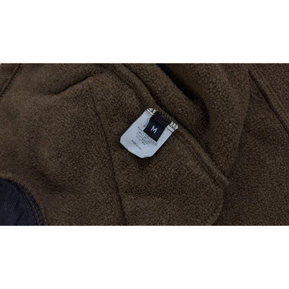 Fjall Mens Brown Overcoat Size Medium Heavy Jacket - Picture 6 of 8